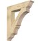 Ekena Millwork Balboa Traditional Rough Sawn Bracket, Douglas Fir, 6"W x 32"D x 36"H BKT06X32X36BOA01RDF - alternate 1
